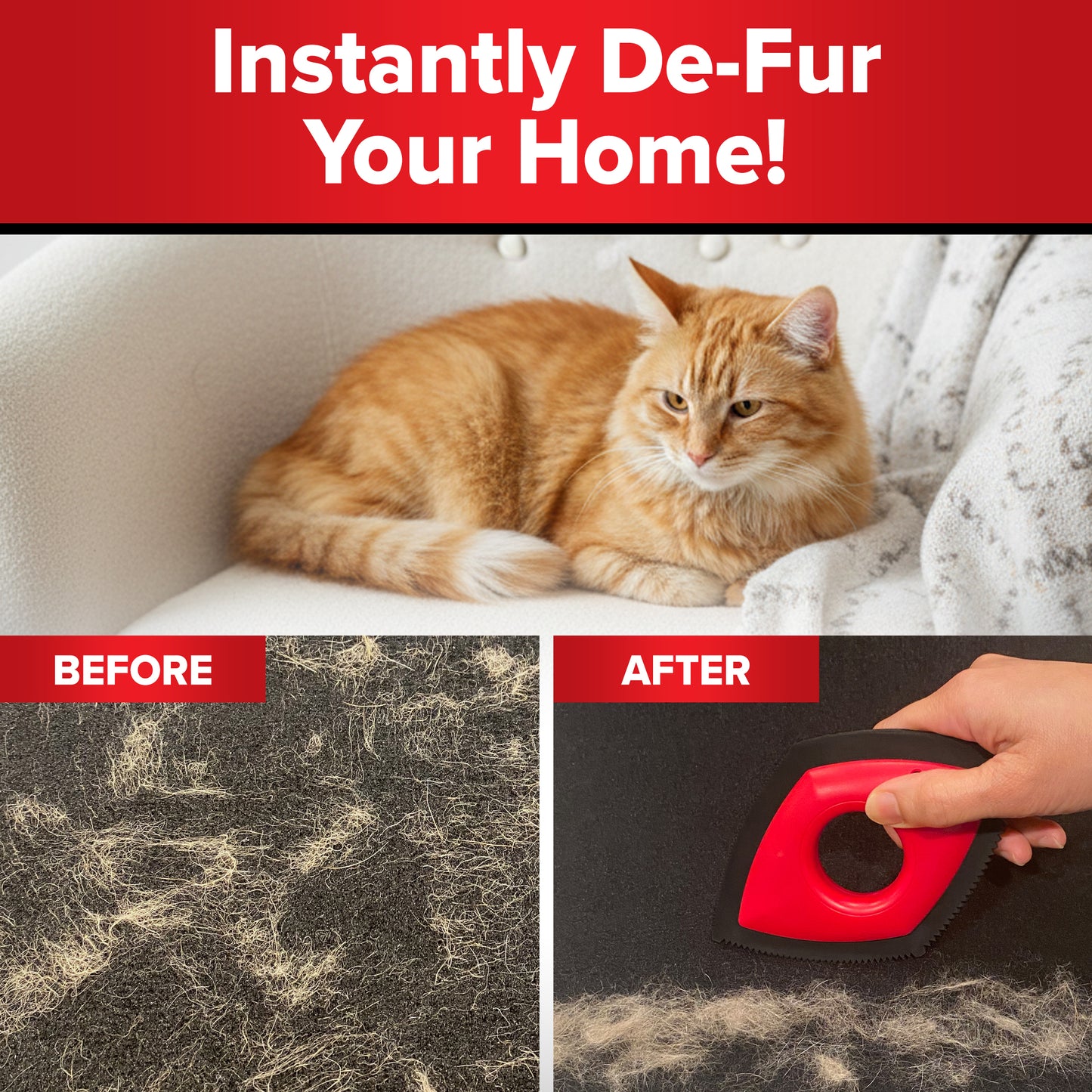 Pet Hair Solution Bundle | x1 Pocket Vac Pro + x1 Fur Shark