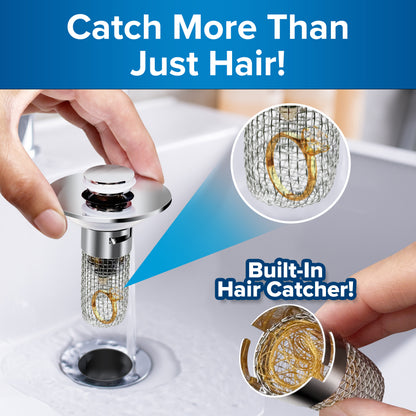 Sink Savior™ – Universal Drain Protector & Food Catcher | Prevent Clogs, Easy Clean Kitchen Sink Strainer