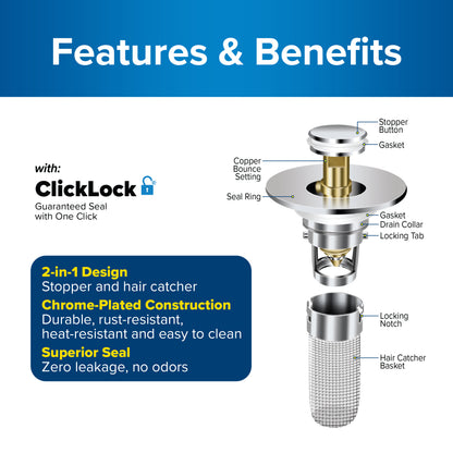 Sink Savior™ – Universal Drain Protector & Food Catcher | Prevent Clogs, Easy Clean Kitchen Sink Strainer