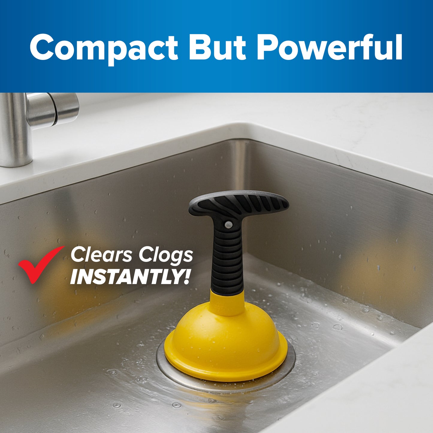 Pocket Plunger™ – Plungeroo Mini Portable Sink & Toilet Clog Remover