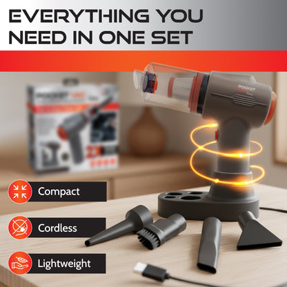 Pet Hair Solution Bundle | x1 Pocket Vac Pro + x1 Fur Shark